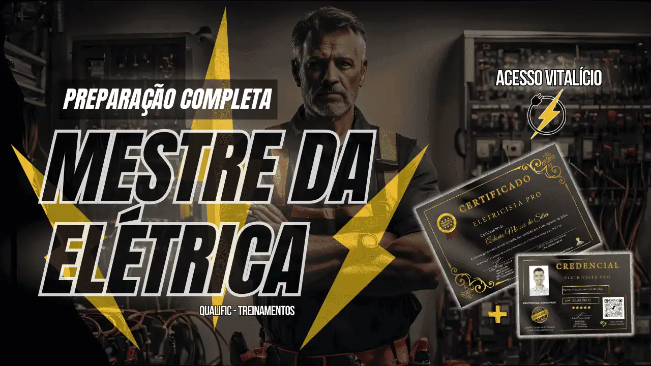 Mestre da Elétrica — preparação completa com certificado e credencial