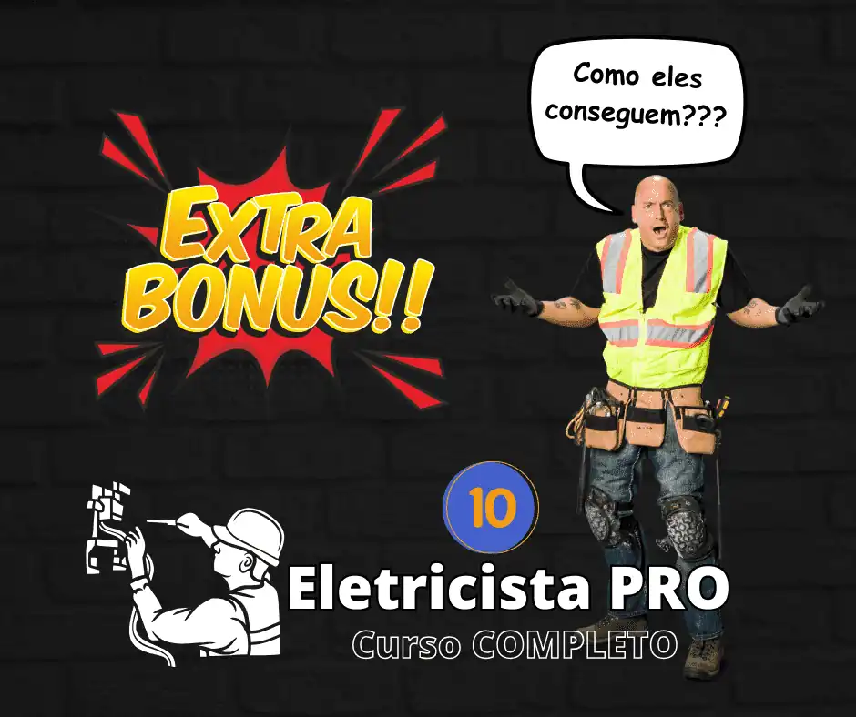 Bônus extra 10: curso completo de Eletricista PRO