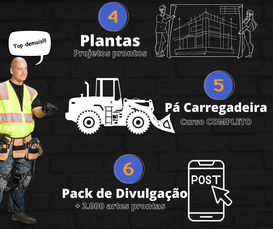 Bônus 4 a 6: Plantas, Pá Carregadeira e Pack de Divulgação