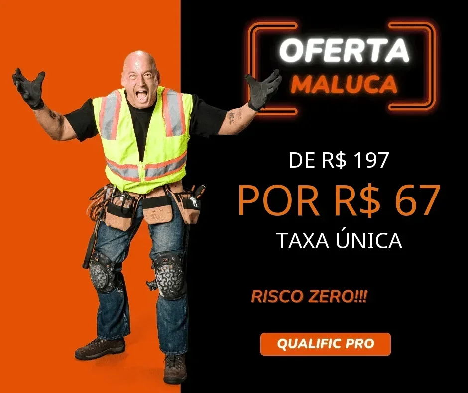 Oferta maluca: de R$ 197 por R$ 67, taxa única, risco zero